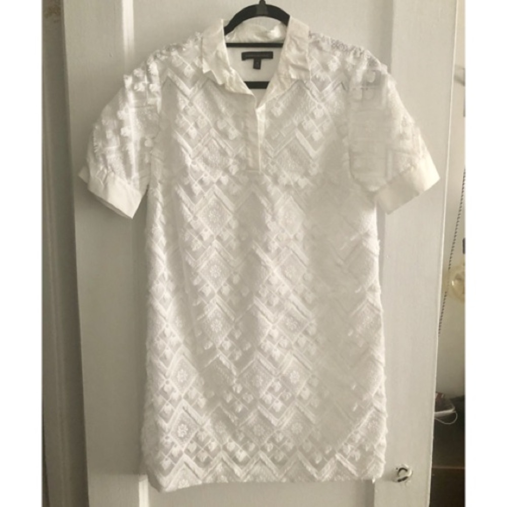Banana Republic embroidered dress